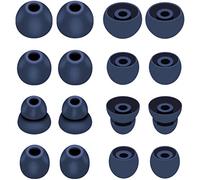 Lot de 16 embouts de rechange pour écouteurs Beat s by Dr Dre Powerbeats Pro, JNSA compatibles avec Powerbeats Pro/Beat s X, SML et double bride, bleu marine