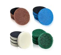 Lot de 16 éponges de nettoyage, éponge de nettoyage de 65 mm, tampon de nettoyage de brosse électrique de rechange, brosse de nettoyage électrique, tampon en mousse universel