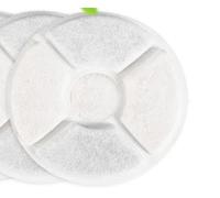 Lot de 16 Filtre Fontaine Eau Chat, Filtres de Rechange avec Charbon Actif, Filtre Fontaine Eau Chat, Filtre Fontaine à Eau Chat, Filtre Fontaine Eau Chat, pour 1.6-2.4L Fontaine à Eau Chat et Chien