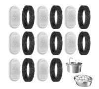Lot de 16 filtres de fontaine à eau pour chat