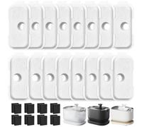 Lot de 16 filtres pour fontaine à chat PETLIBRO Dockstream Tomxcute PLWF005 / PLWF105 / PLWF115 / PLWF305