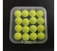 Lot de 16 flotteurs de pêche à la carpe - Légères - Pour stratégies d'appât efficaces - Jaune
