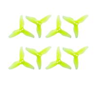 Lot de 16 hélices à 3 pales GEMFAN 2023 2 x, Pouces, Trous, diamètre du Trou Central 1,5 mm, for RC FPV Racing(8Pcs 2023 Green1.5mm)