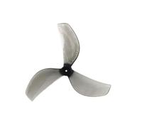 Lot de 16 hélices tripales 45 mm for Moteur 0805 RC FPV Racing Freestyle Tinywhoop Drone, Interface T 1 mm 1,5 mm(Gray 1mm)