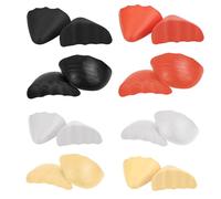 Lot de 16 inserts d'orteils en mousse, éponge douce réglable, insert de chaussures à tête ronde, pour gros orteils, pour chaussures à talons hauts pour homme et femme