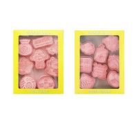 Lot de 16 moules à biscuits en polypropylène pour enfants et adultes