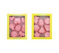 Lot de 16 moules à sucre sur le thème de la plage de dessin animé - Moules à biscuits de cuisine - Outils de décoration de gâteaux au chocolat - Ensemble de biscuits pour enfants