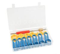 Lot de 16 outils de déconnexion rapide pour le refroidissement AC et le retrait des conduites de carburant