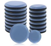 Lot de 16 patins autocollants pour meubles, canapés, tables, chaises, moquettes, planchers en bois dur, ronds et robustes (25 mm et 40 mm)