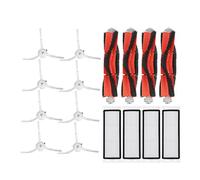 Lot de 16 pièces de rechange pour aspirateur robot S51