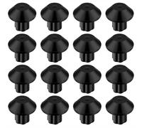 Lot de 16 pieds de grille de rechange en caoutchouc WB2K101 WB02T10461, compatibles avec les plaques à gaz GE et KitchenAid, tampons de support de poêle résistants à la chaleur pour réparer les