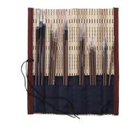 Lot de 16 pinceaux de calligraphie avec sac de rangement pour fleurs, oiseaux, figurines, dessins, calligraphie, stylos et stylo pour débutants, adultes, enfants, écriture japonaise