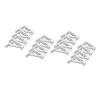 Lot de 16 pinces à nappe avec ressort Fackelmann Tecno