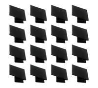 Lot de 16 pinces de fenêtre Typhoon en acier robuste - Ajustement général - Réutilisables - Pour la défense des tempêtes - Pour la maison