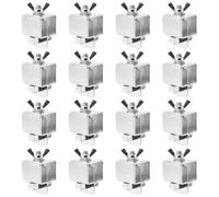 Lot de 16 pinces de soudage bout à bout pour alignement automatique du corps, pinces de précision en acier au carbone pour soudage de tôles sur plancher, aile et panneaux de porte
