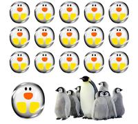 Lot de 16 pingouins de poche - Cadeau pingouin - Petit câlin - Cadeaux encourageants - Cadeaux réconfortants - Cadeau idéal - Mini pingouin - Décoration - Cadeau encourageant