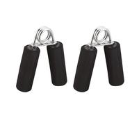 Lot de 16 poignées d’entraînement pince de musculation gripper musculation noir