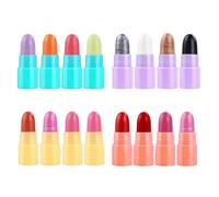 Lot de 16 rouges à lèvres mats et pailletés pour petite amie, mère,