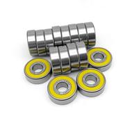 Lot de 16 roulements à billes ILQ-11 608RS 8 x 22 x 7 mm for patins à roues alignées