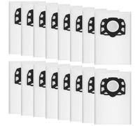Lot de 16 sacs d’aspirateur KFI 357 pour Kärcher WD2 Plus / WD3 / WD3 Battery / KWD1-3 / WD3.200/ SE4001 / SE4002, Sacs de Remplacement Extrêmement Résistants à la Déchirure 2.863-314.0