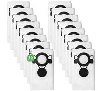 Lot de 16 sacs d'aspirateur compatibles avec Makita VC2512L VC2000L VC2010L VC2012L VC2511L VC3011L VC3012L VC3511L