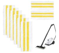Lot de 16 serpillères de rechange universelles en microfibre pour balai à vapeur Kärcher EasyFix série SC1, SC2, SC3, SC4, S