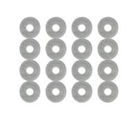 Lot de 16 supports de balai à franges compatibles avec Xiaomi, M30, M40S, X20 Pro Robot Aspirateur Accessoires