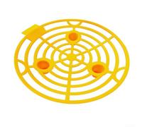 Lot de 16 supports pour citrouille et pastèque pour élever les fruits du sol et réduire le risque de pourriture et de maladie dans le jardin (jaune)