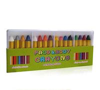 Lot de 16 surligneurs pour peinture du visage et du corps, lisse et facile à écrire, crayon multicolore pour enfants, maquillage, concert, jouets de dessin pour filles