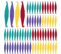 Lot de 160 élastiques colorés en caoutchouc - Jetables - Outil orthodontique en caoutchouc dentaire - Pour appareils dentaires - Pour enlever les appareils dentaires