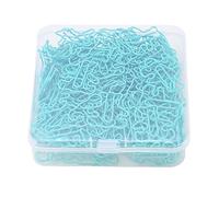 Lot de 160 marque-pages Little Bear Paper Clip Blue Mignon Animal Note Page Clips Marqueur de Marqueur Bookmark pour la classification des fichiers