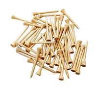 通用 Lot de 160 tees de golf en bois durable pour homme et femme qui aiment jouer au golf 54 mm