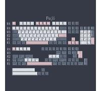 Lot de 163 Touches Fuji Cherry Double Injection pour Clavier mécanique ISO ANSI 95% 75% 65% 60% commutateurs Cherry MX Gateron