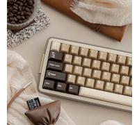 Lot de 164 touches rétro en PBT - Profil Cherry - Touches marron - 60 % 65 % 75 % 100 % Costom - Pour commutateurs mécaniques Cherry Gateron MX