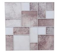 Lot de 18 Autocollants de Transfert pour carrelage mosaïque, imperméables, Auto-adhésifs, pour Salle de Bain, Cuisine, décoration d'intérieur, en PVC, 10 x 10 cm (003)