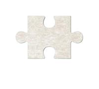 Lot de 18 autocollants muraux en feutre 3D Simplicity, puzzle, tableau messages, photos, arrière-plan mural liège, d'affichage décoratif(Light camel colored)