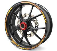 Lot de 18 autocollants pour jante Neon Line Lot complet d'autocollants de jante Finest Folia pour jantes de 17, 16, 18 et 19 pouces