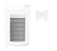 Lot de 18 bandes adhésives pour faux cils - Aspect naturel