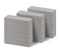 Lot de 18 blocs de nettoyage pour WC, pierre ponce pour le nettoyage des cuvettes de toilettes, des blocs, des brosses, de la pierre de nettoyage des toilettes, avec dissolvant d'urine pour salle de