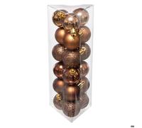 Lot de 18 boules D.3cm bronze - Atmosphera Créateur d'intérieur