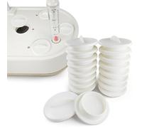 Lot de 18 capuchons universels d'espacement pour plantes compatibles avec Aerogarden, Ahopegarden, GardenCube, iDOO, Mufga, Letpot et autres systèmes de culture hydroponique, couvercles de capsules