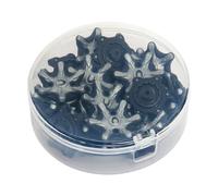 Lot de 18 crampons de golf haute performance - Pour homme et femme - Pour parcours de joueur, pelouse, club, putting, course à pied, football