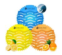 Lot de 18 désodorisants pour urinoir parfumés, anti-éclaboussures et anti-obstruction, désodorisant durable - Idéal pour les salles de bains, les toilettes, le bureau