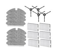 Lot De 18 Filtres Et Chiffons De Rechange For Robots Aspirateurs Dreame, Mova M1 Et Trouver M1