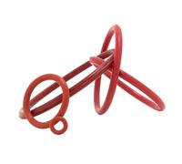 Lot de 18 joints toriques en silicone for machine à café manuelle FLAIR58, 3 jeux de joints toriques VMQ en caoutchouc rouge