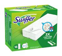 Lot de 18 Lingettes Sèches Swiffer Pour Balai Éponge Sol avec Parfum Febreze