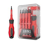 Lot de 18 outils d'électricien à usage multiple pour mettre en évidence une substance permanente et un plan de rangement compact