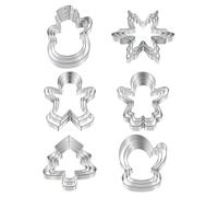 Lot de 18 petits emporte-pièces en acier inoxydable - Pour enfants, famille, vacances, maison, fête, activités de classe, réunions, projets scolaires