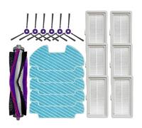Lot de 18 pièces compatibles avec Midea i5 i5C VCR10W VCR07 VCR08 MR09 Samsung VR05R5050WK Brosse latérale Filtre HEPA Accessoires