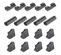 Lot de 18 protections de sol en feutre pour banc, banc, banc, pieds de table, table et chaises de jardin